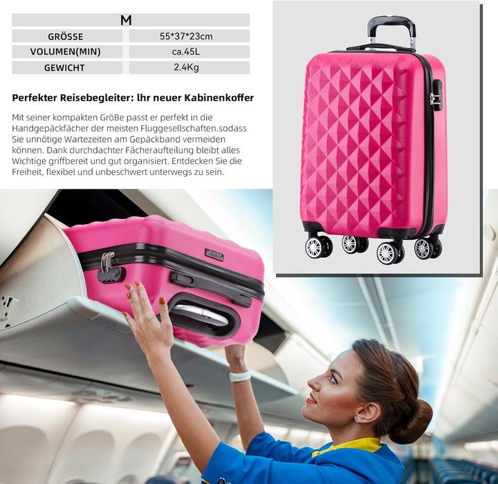 Image du produit Beibye Reisekofferset (45 l)