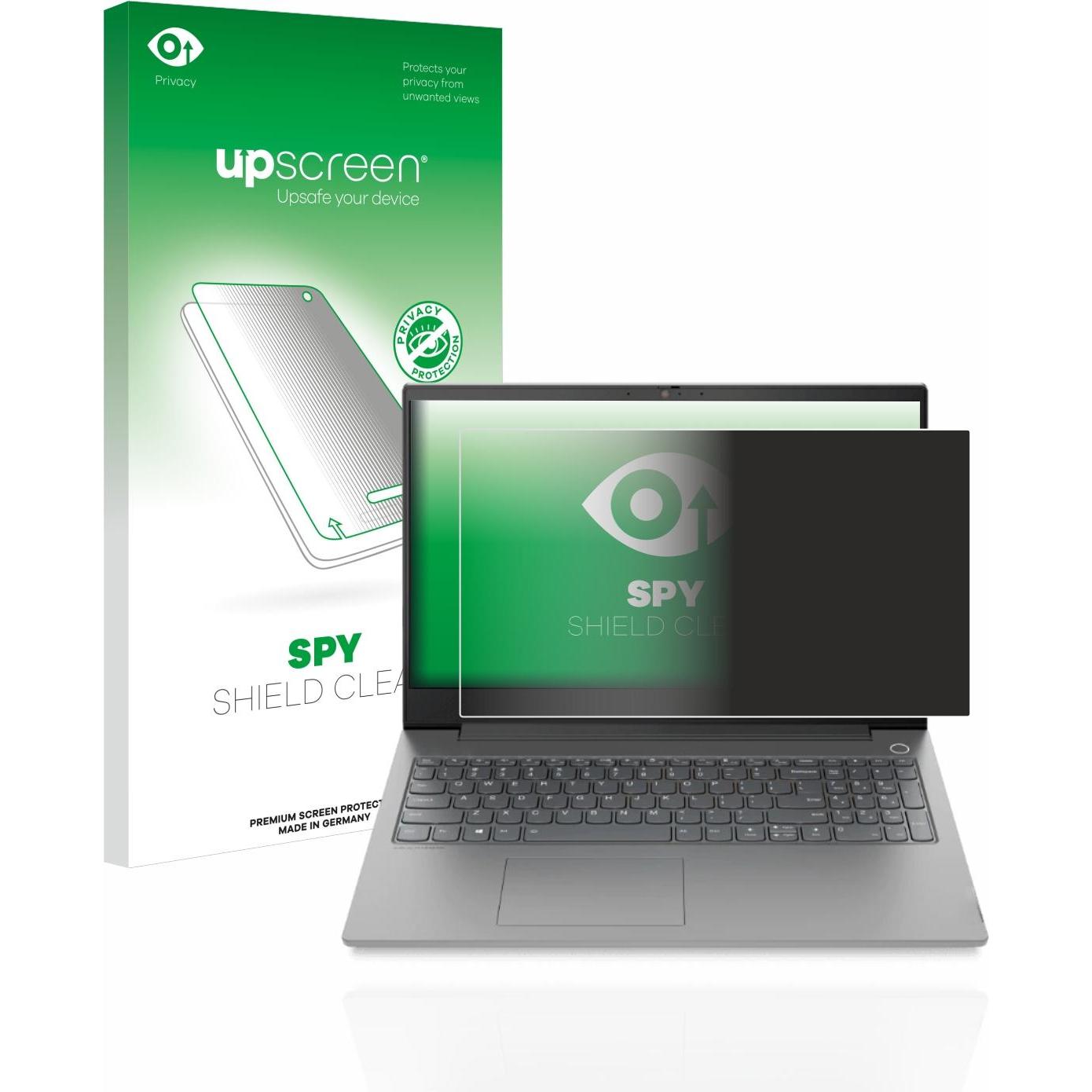 upscreen Spy Shield Blickschutzfolie (39.60", 16 : 9), Notebook Schutzfolie