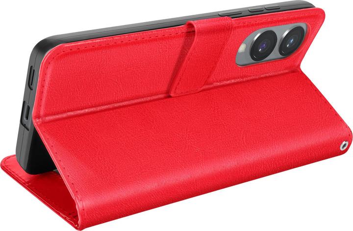 Produktbild Mayaxess VintageFlip Red Collection (Samsung Galaxy S25 Edge)