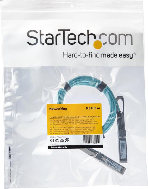 Image du produit StarTech AOC-SFP-10G-3M COMP SFP+