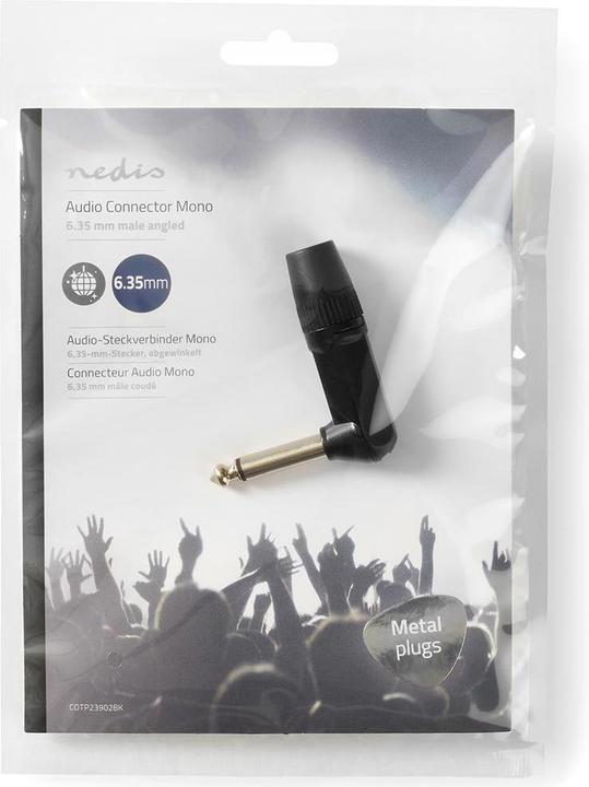 Produktbild Nedis Audio Mono Mach oder 6.35 mm Winkelstecker