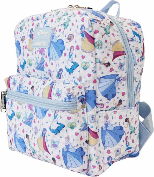 Actual product image Funko Loungefly: Disney - Princess - Manga Style AOP Nylon Mini Backpack