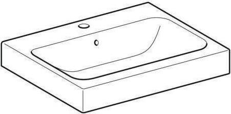 Productafbeelding Geberit Keramag / Aanrechtwastafel iCon 60 cm wit 124560000 (485 mm, 600 mm)