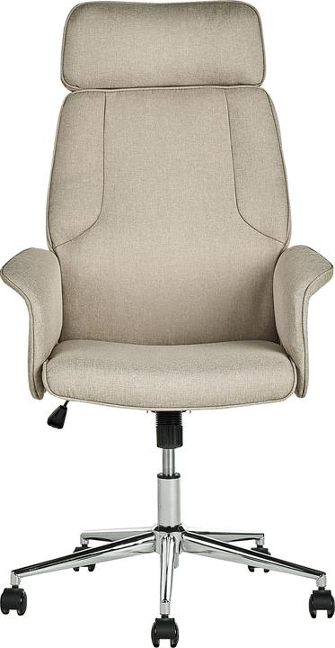 Produktbild Beliani Bürostuhl beige höhenverstellbar PILOT
