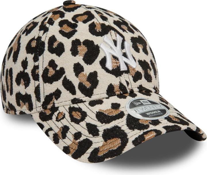 Produktbild New Era 9Forty Damen Cap - LEOPARD JACQUARD New York Yankees