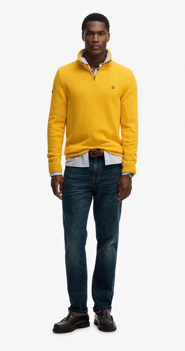 Produktbild Superdry Pullover mit Stehkragen aus Strick und Baumwolle (M)