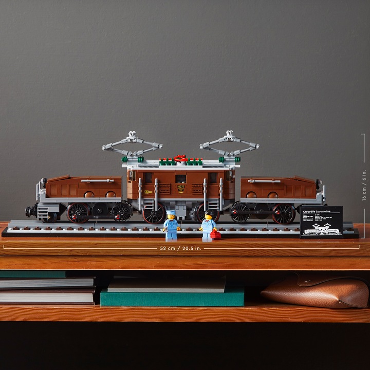 Image du produit LEGO La locomotive crocodile (10277, LEGO Icons)