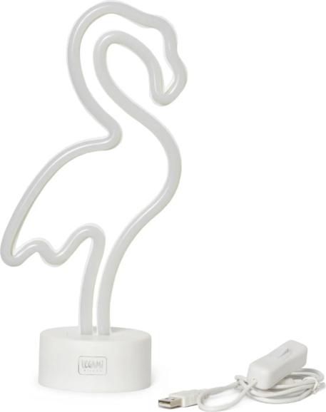 Legami LED-Lampe mit Neoneffekt - Flamingo