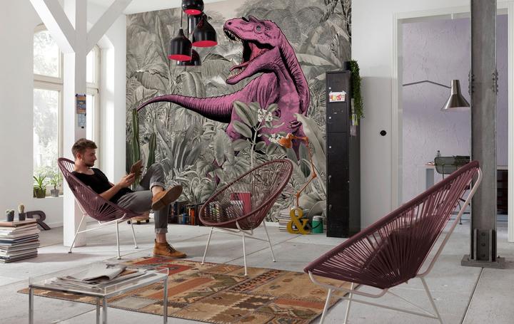 Productafbeelding Komar Vliesbehang Into Adventure Pinky 7-panel 350 x 280 cm (350 x 280 cm)