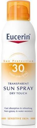 Eucerin Transparent Spray tanning Dry Touch SPF 30.200 ml (Sonnenspray, SPF 30, 200 ml)