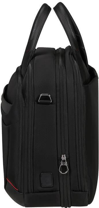 Actual product image Samsonite Pro-DLX6 shoulder bag 17.3 inch, black (17.30", Universal)