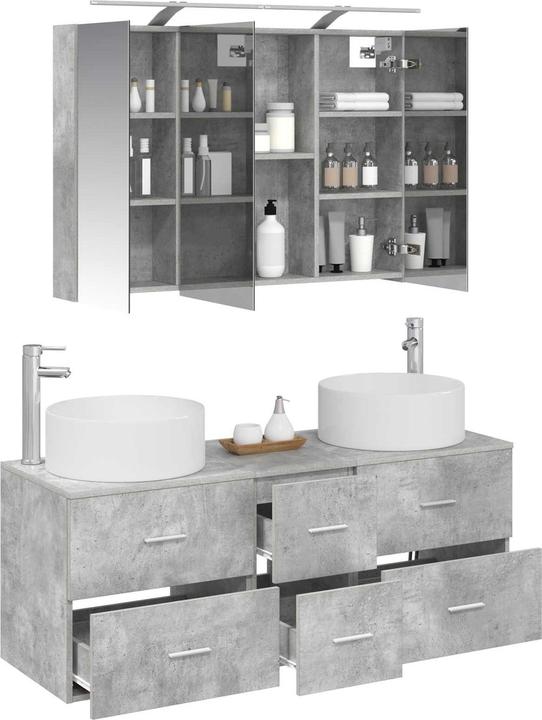 Produktbild vidaXL Badezimmerschrank-Set