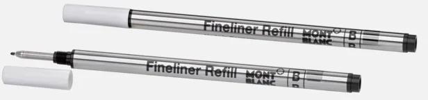 Immagine prodotto Montblanc Ricariche Finliner B 128247 mistero nero 2 pezzi (Nero, 0.60 mm, 2 pz.)