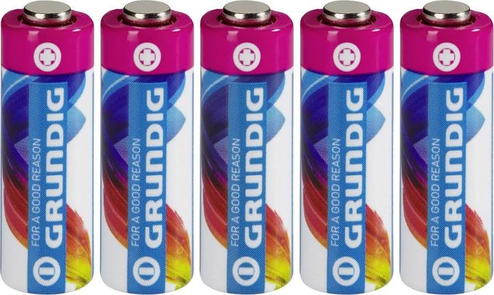 Actual product image Grundig Alkaline batteries Power MN21 12V 55mAh 5 pieces (5 pcs., LRV08, 55 mAh)