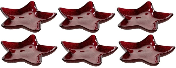 Produktbild Leonardo Schale Autentico 15 cm, 6 Stück, Rot (11 x 17.5 x 17.5 cm)