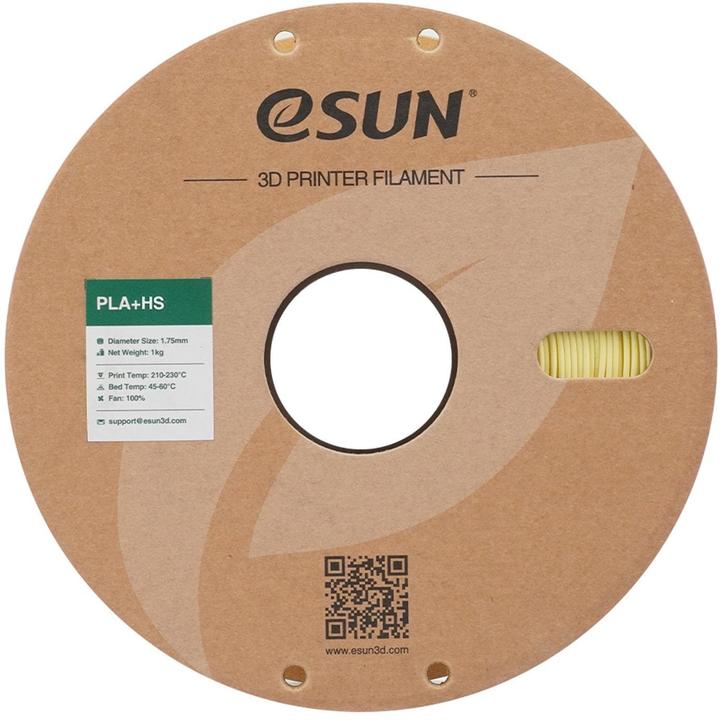 Immagine prodotto eSUN Filament PLA+ HS Mandel 1.75 mm 1 kg (PLA+, 1.75 mm, 1000 g, Giallo)
