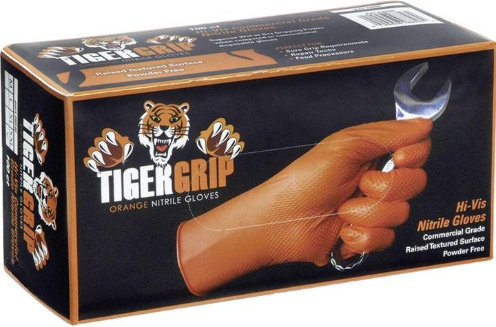 Immagine prodotto Kunzer TIGER GRIP M 100 pz. Guanto monouso in nitrile Taglia (guanti): M EN 374 (M)