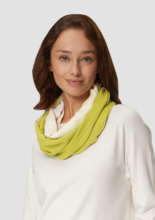 Produktbild S.Oliver Snood Gemusterter Loop-Schal aus Viskosemix