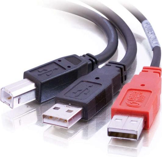 Image du produit C2G Câble USB "Y" Cable (2 m, USB 2.0)