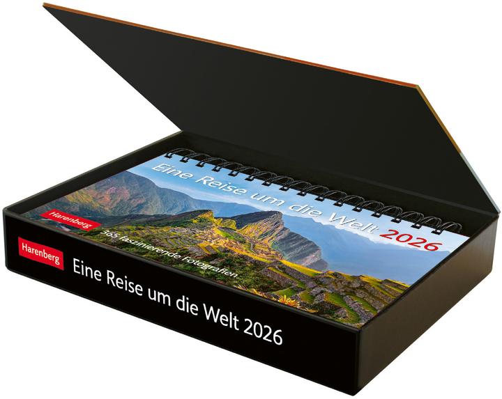 Produktbild Harenberg Eine Reise um die Welt Premiumkalender 2026 - 365 faszinierende Fotografien (23 x 17 cm, Harter Einband, Deutsch)