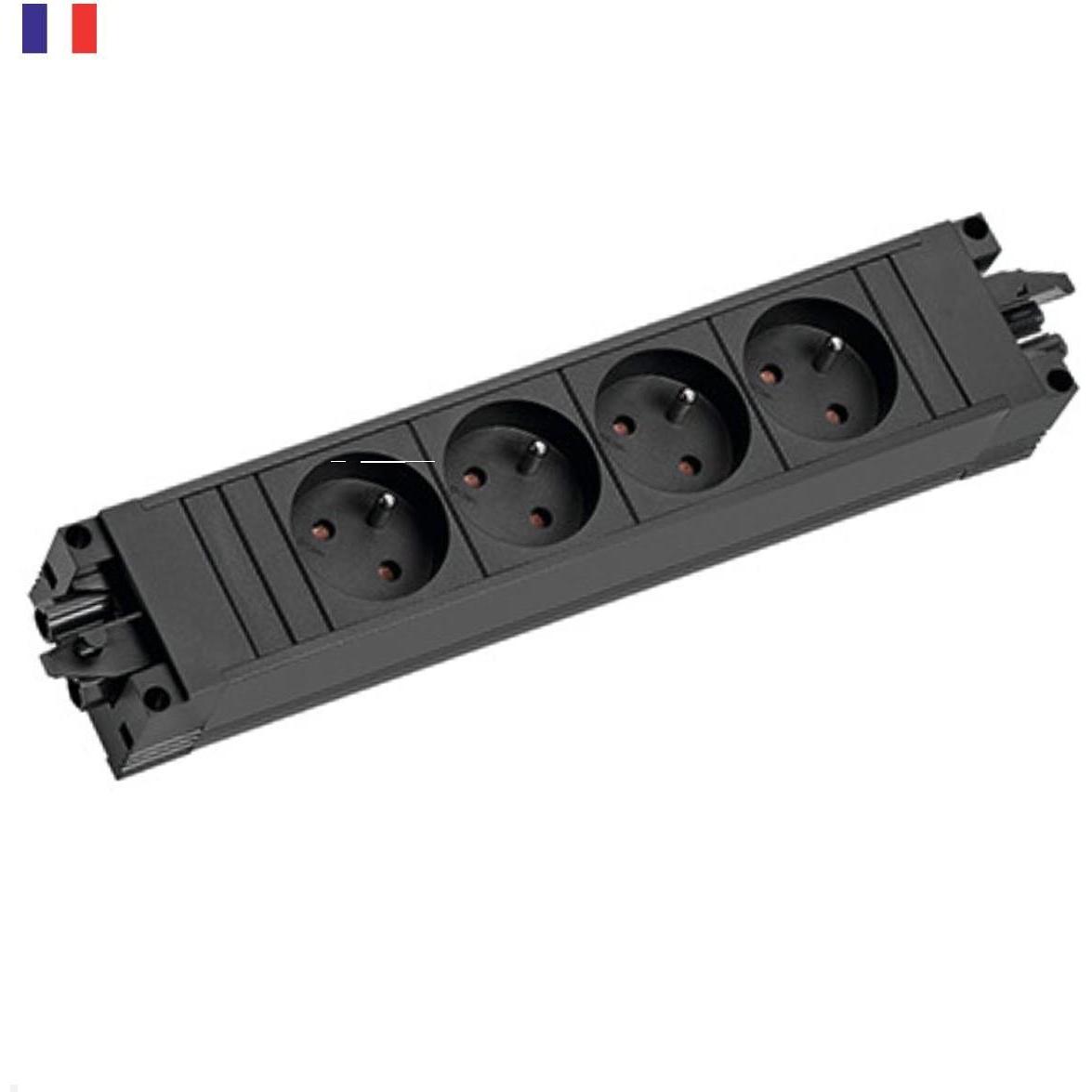 Thumbnail - Bachmann, Steckdosenleiste, Multiple socket outlets (4 x, CEE 7/5, CEE 7/3, 1 m)
