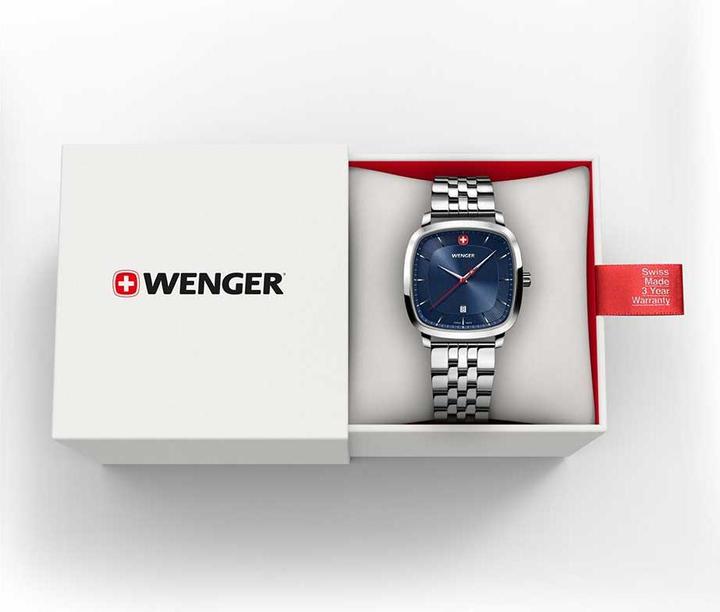 Actual product image Wenger Vintage Classic 01.1921.103 (Analogue wristwatch, Swiss made, 37 mm)