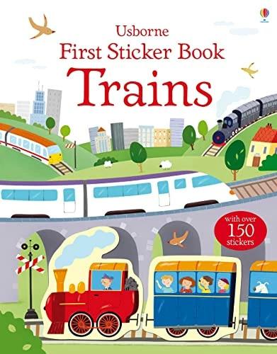 Produktbild First Sticker Book: Trains (80 Sticker)