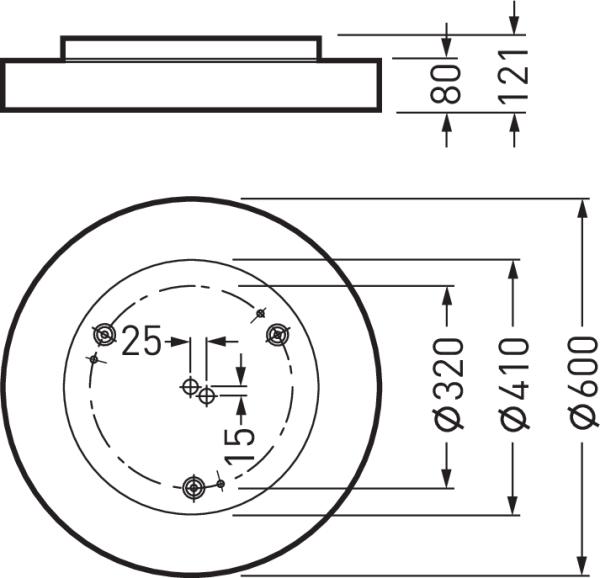 Produktbild Trilux TRIL LED-Wand- / Deckenleuchte (5700 lm)