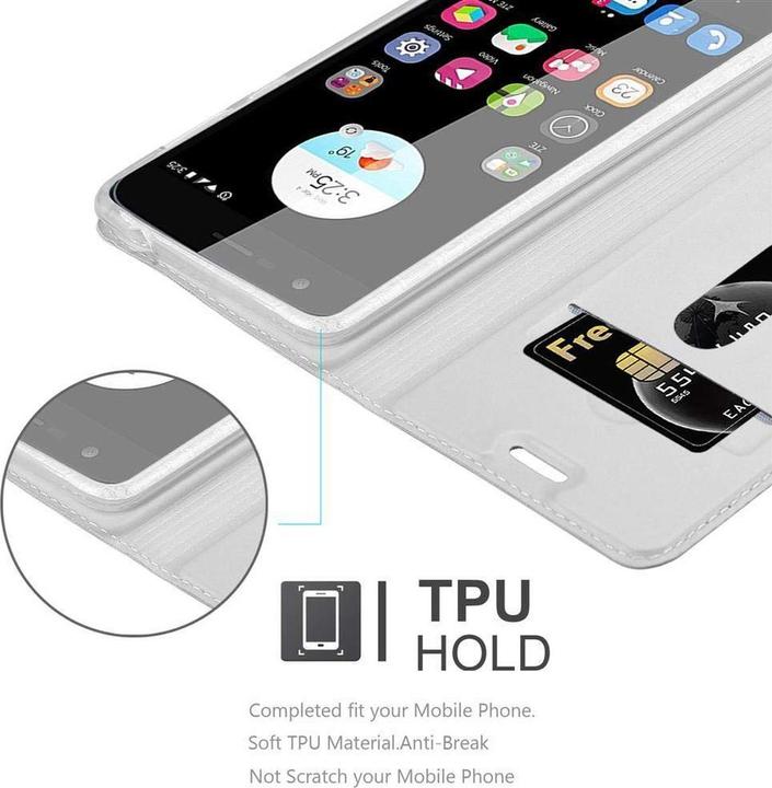 Actual product image Cadorabo Book Classy Style Cover (ZTE Blade V8 Mini)