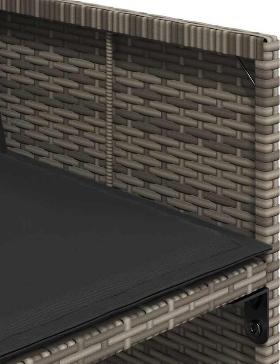 Produktbild vidaXL Garten Essgruppe (110 x 106 x 73 cm)