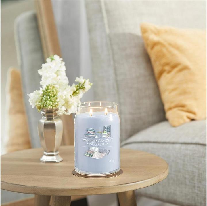 Image du produit Yankee Candle Duftkerze Calm & Quiet Place Signature Large Jar