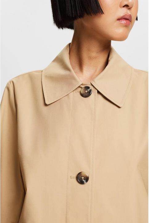 Actual product image Esprit Women's Twill Jacket, Straight Fit, Unlined, Button Front, Slant Pockets