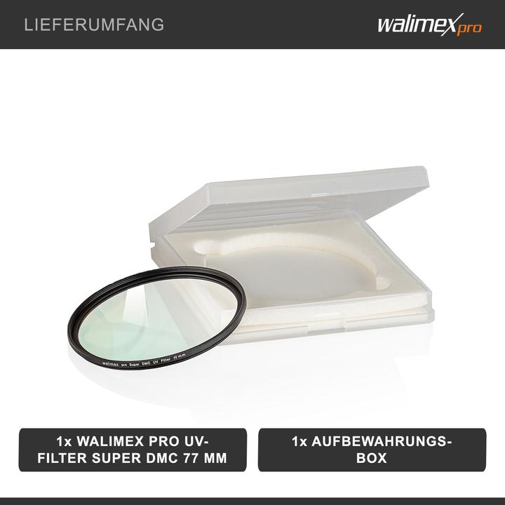 Actual product image Walimex pro pro Slim Super DMC (77 mm, UV filter)