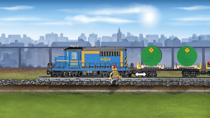 Produktbild LEGO City Güterzug (60052, LEGO Seltene Sets, LEGO City)