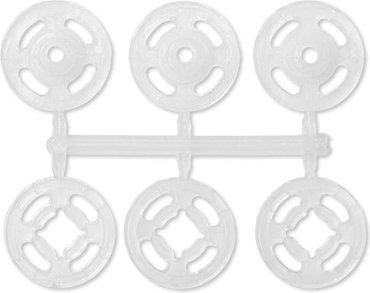 Image du produit Prym Bouton-pression à coudre, transparent 13 mm, carte 12 pcs.