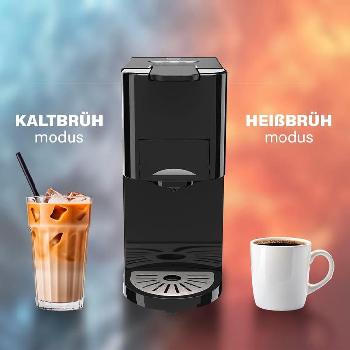 Actual product image Princess 01.249454.01.001 Kapselmaschine Schwarz (E.S.E., NESCAFÉ Dolce Gusto, NESPRESSO Original)