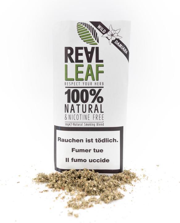 Real Leaf Wild Damiana (Tabak, 30 g)