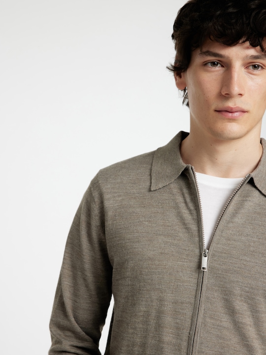 Immagine prodotto Selected Homme Cardigan a maniche lunghe con zip (XL)