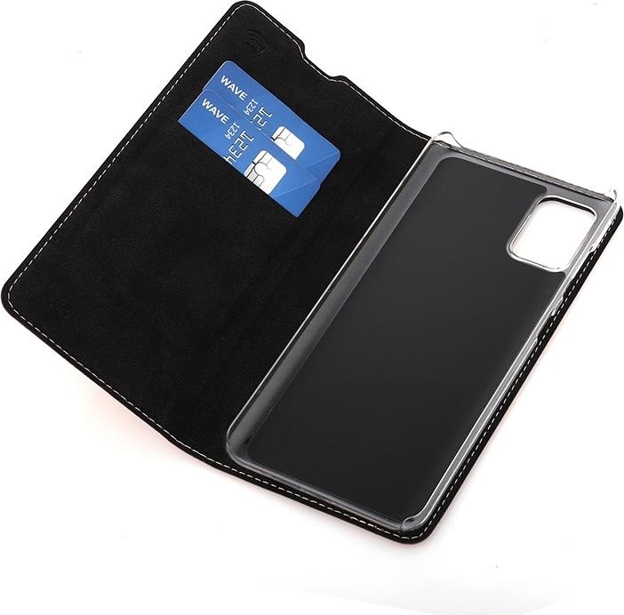 Produktbild Wave BookCase -suojakotelo, Samsung Galaxy A51, ruusukulta (Samsung Galaxy A51)