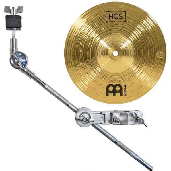 Meinl HCS 10 Splash Becken mit HKC Beckenarm (Becken), Becken