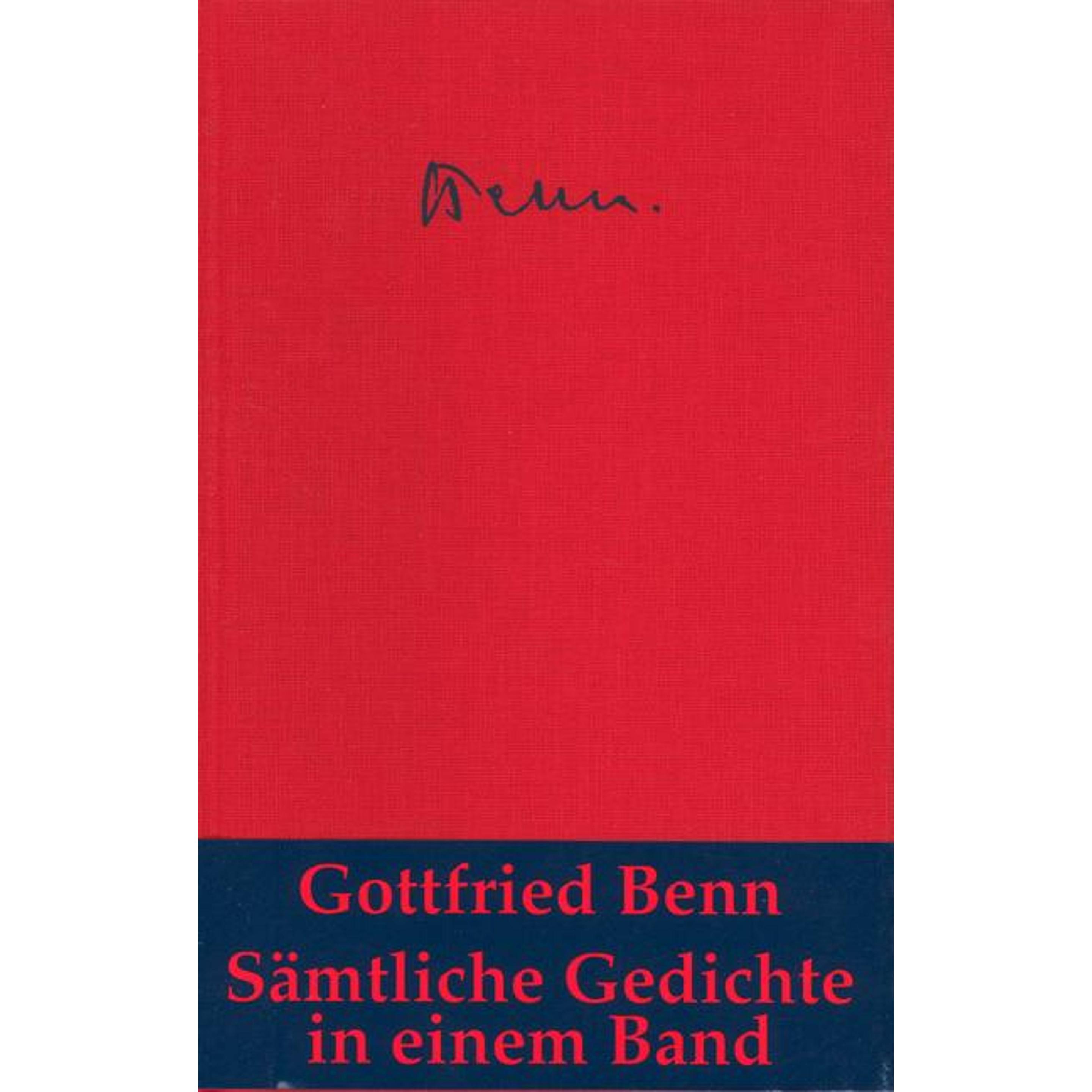 Thumbnail - Sämtliche Gedichte, Belletristik von Gottfried Benn