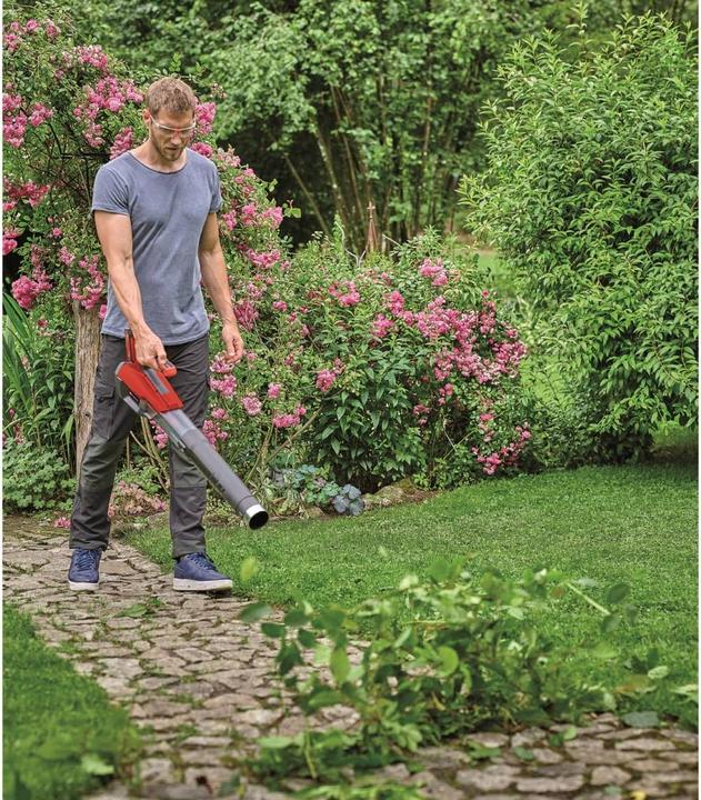 Immagine prodotto Einhell GP-LB 18/200 Li E-Solo PowerX-Change (Batteria ricaricabile, Aspirafoglie)