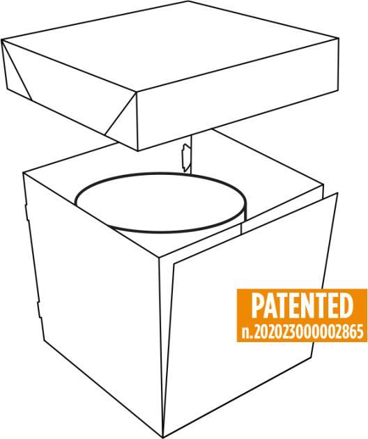 Image du produit Decora Boite à gâteau - Pièce montée 30cm (1x)