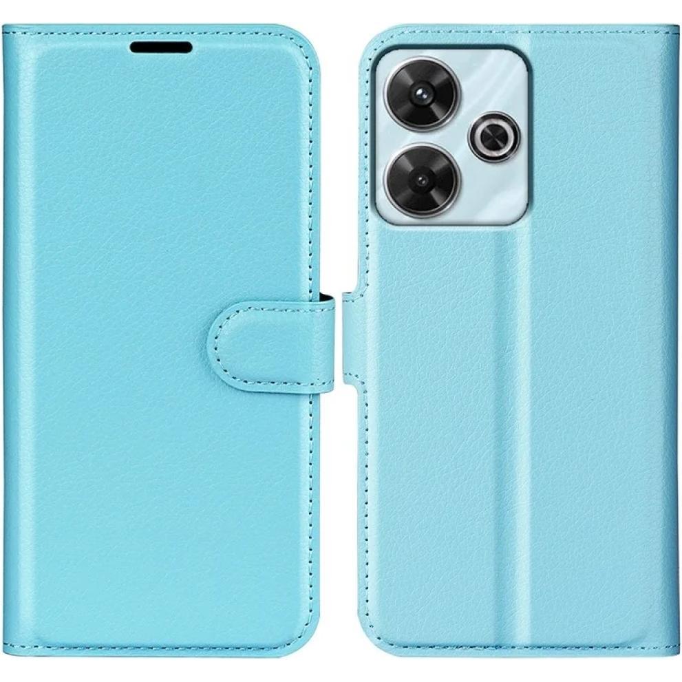 Screenguard Xiaomi Redmi 13 Leather Guard Lederhülle (Xiaomi Redmi 13), Smartphone Hülle, Blau