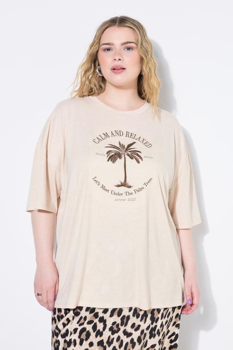 Actual product image Studio Untold Palm Tree Embroidered Tee (46, 48)