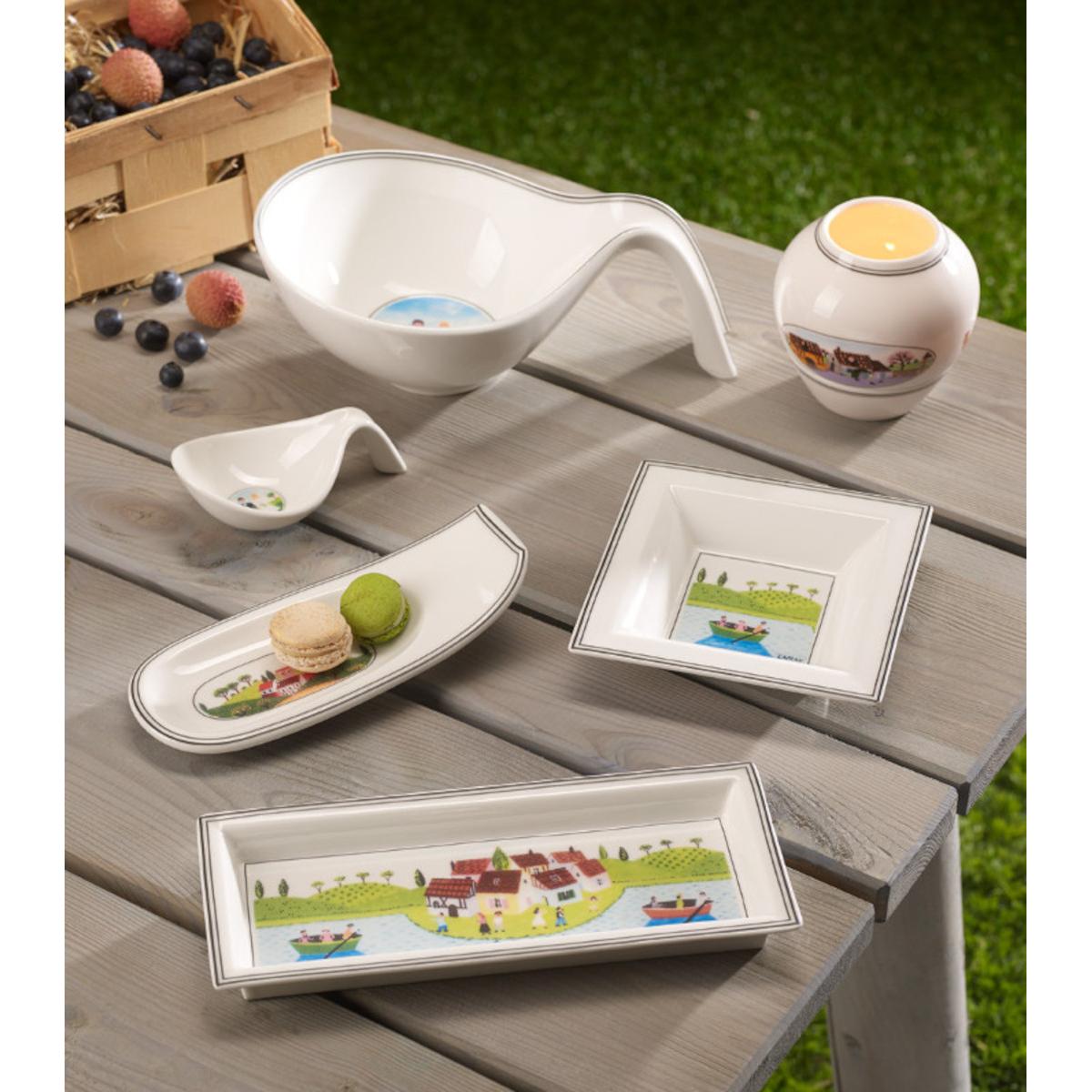 Thumbnail - Villeroy & Boch Gift Collection Country, Schüssel + Schale, Mehrfarbig, Blau, Grün