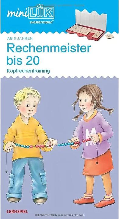 Actual product image mini LÜK Rechenmeister bis 20 (German, Michael Junga, 2008)