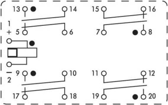Image du produit Wago Carte de relais équipée