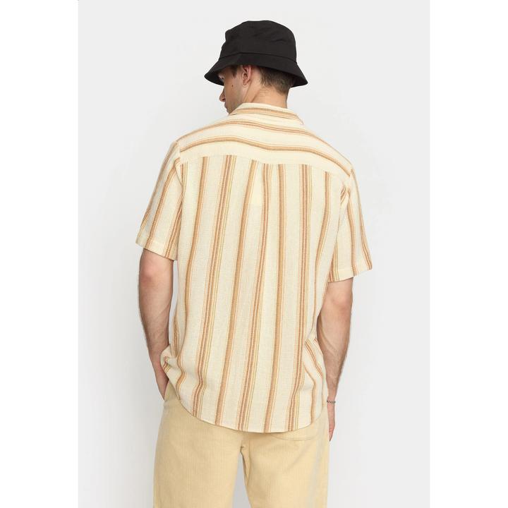 Actual product image Revolution Short-Sleeved Cuban Cotton Shirt (S)