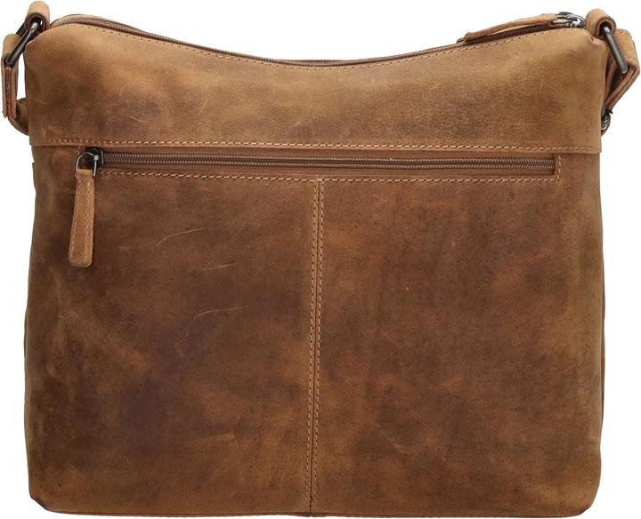 Produktbild Hide & Stitches Idaho Crossbody Schoudertas - 100% Leder - Bruin - 100% Leer